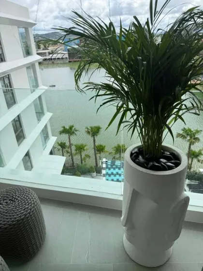คอนโด 1 ห้องนอนให้เช่า ที่ The Aqua, Boat Avenue