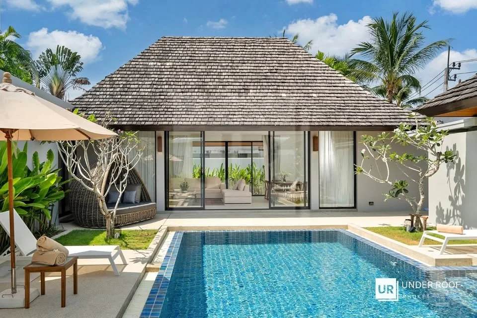 บ้านวิลล่าสระว่ายน้ำ 4 ห้องนอนให้เช่า ที่ Anchan Villa Pasak, ภูเก็ต