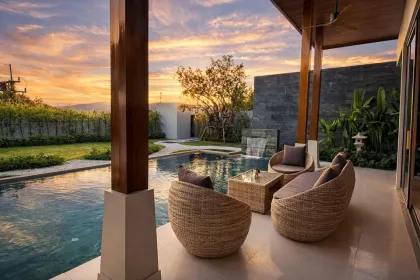Villa de luxe 3 chambres à Botanica Hillside Phuket en location