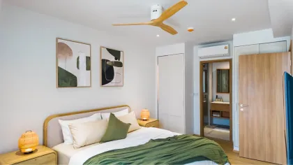 อพาร์ทเมนต์ 1 ห้องนอนให้เช่า ที่ลากูน่า บีชไซด์ ตำบลท่าลาง