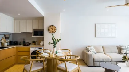 อพาร์ทเมนต์ 1 ห้องนอนให้เช่า ที่ลากูน่า บีชไซด์ ตำบลท่าลาง
