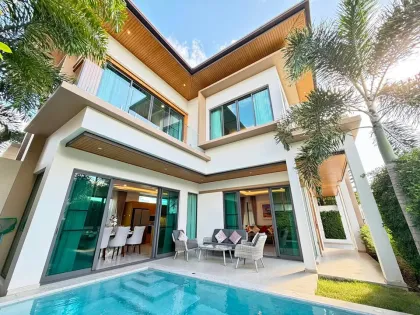 4-Bedroom Brand New Pool Villa for Rent in Cherng Talay