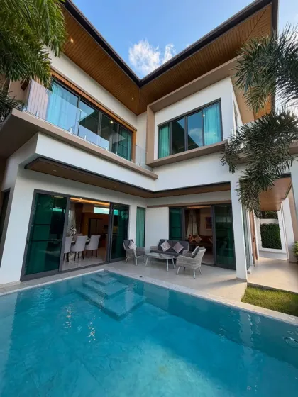 4-Bedroom Brand New Pool Villa for Rent in Cherng Talay
