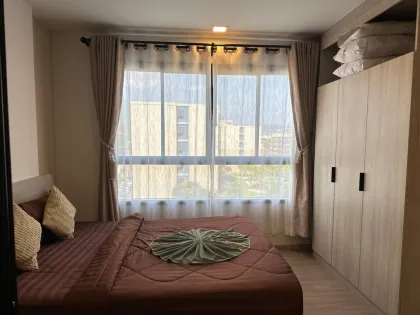 คอนโด 1 ห้องนอนสไตล์โมเดิร์นที่ DCondo Reef Kathu ให้เช่า