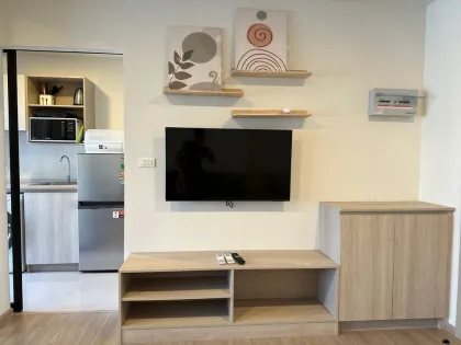 คอนโด 1 ห้องนอนสไตล์โมเดิร์นที่ DCondo Reef Kathu ให้เช่า