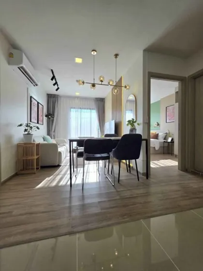 Apartamento de 2 habitaciones y 2 baños en alquiler en D Condo Reef Kathu