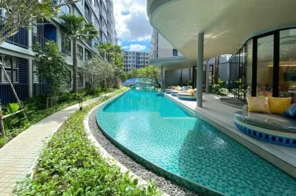 Apartamento de 2 habitaciones y 2 baños en alquiler en D Condo Reef Kathu