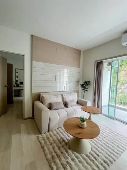 Geräumige 1-Zimmer-Wohnung zur Miete in Samkong, Phuket