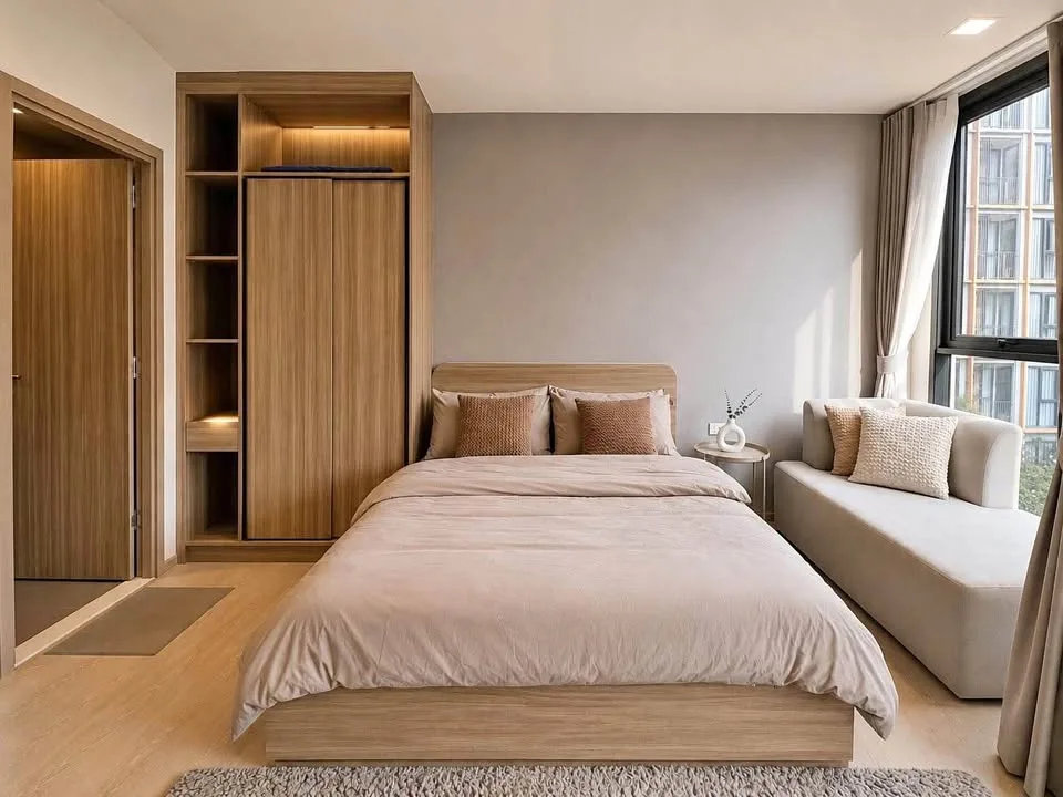 Fully Furnished Studio Apartment at The Base Rise Phuket