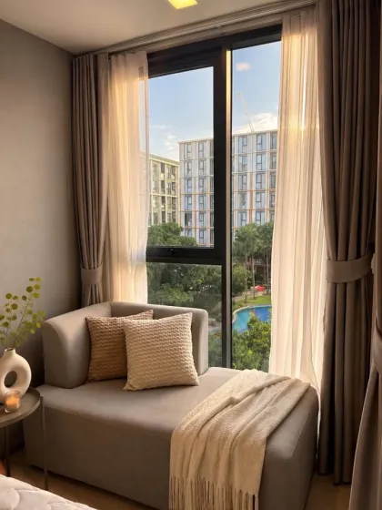 Fully Furnished Studio Apartment at The Base Rise Phuket