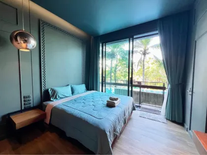 1-Zimmer-Apartment mit Poolzugang und Meerblick in Rawai