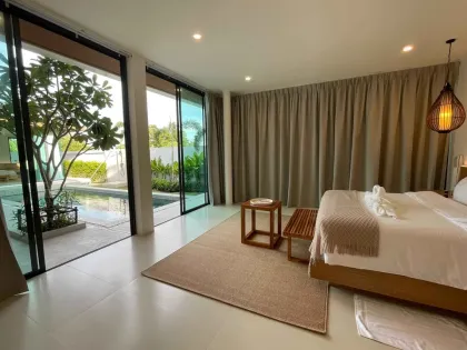 Luxury Private Pool Villa with 4 Bedrooms and 5 Bathrooms in Talang