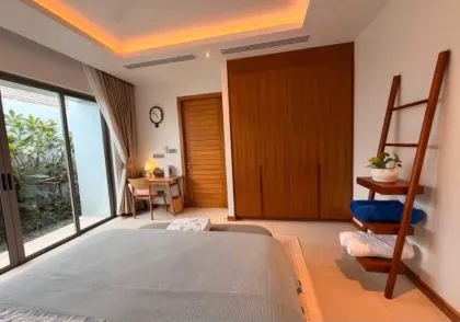 安昌靛蓝1号豪华三卧室带泳池别墅出租