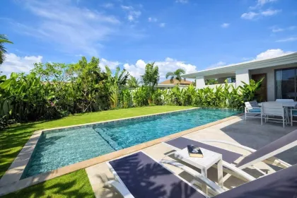 Villa de Lujo de 3 Dormitorios en Alquiler en Trichada Breeze, Cherng Talay