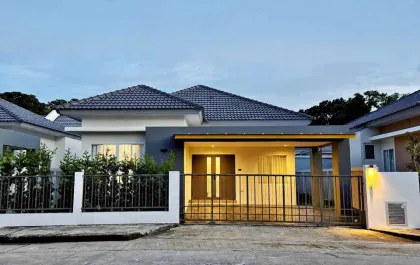 บ้านอัจฉริยะสมัยใหม่ 3 ห้องนอน 2 ห้องน้ำ ใกล้หาดในยาง