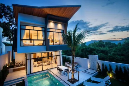 Moderne 3-Schlafzimmer Villa mit privatem Pool in Rawai