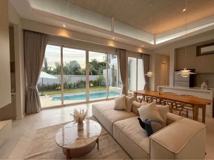 Modern Luxury 3-Bedroom Pool Villa for Rent in Rawai, Phuket