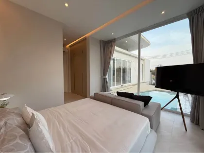 Modern Luxury 3-Bedroom Pool Villa for Rent in Rawai, Phuket