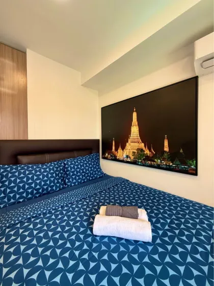 Stilvolles Studio mit Poolblick im 777 Beach Condo, Mai Khao