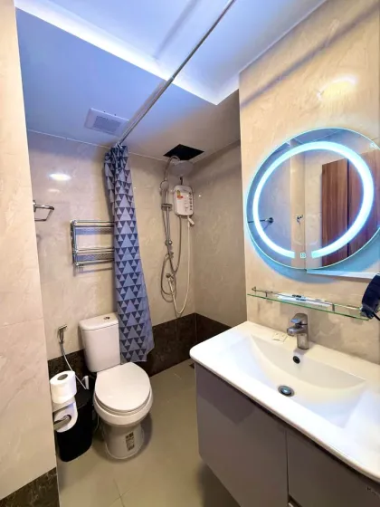 Stilvolles Studio mit Poolblick im 777 Beach Condo, Mai Khao