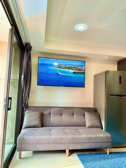Stilvolles Studio mit Poolblick im 777 Beach Condo, Mai Khao