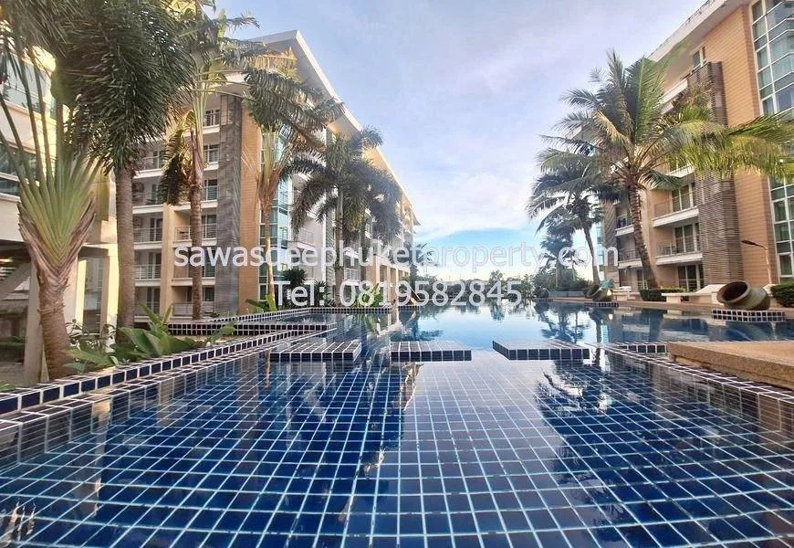 คอนโด 1 ห้องนอนกว้างขวางที่ The Royal Place, ตัวเมืองภูเก็ต