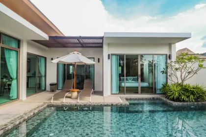 วิลล่าหรู 2 ห้องนอน Shambhala Grand พร้อมสระว่ายน้ำส่วนตัว