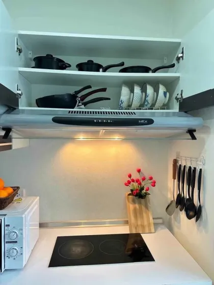 อพาร์ตเมนต์ 1 ห้องนอน วิวสระว่ายน้ำ ที่ The View Condominium ให้เช่า