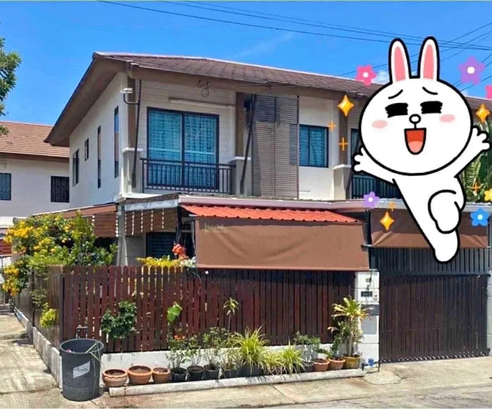 บ้านมุม 3 ห้องนอนให้เช่าในปรุกษา วิลล์ กะทู้