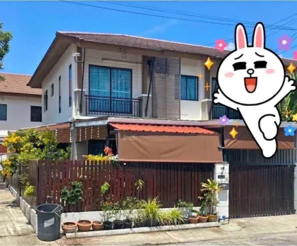 บ้านมุม 3 ห้องนอนให้เช่าในปรุกษา วิลล์ กะทู้
