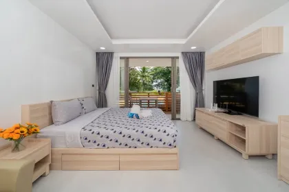 Atemberaubendes Studio-Apartment mit Meerblick in Nakalay Palm, Kamala