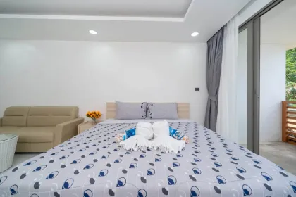 Atemberaubendes Studio-Apartment mit Meerblick in Nakalay Palm, Kamala