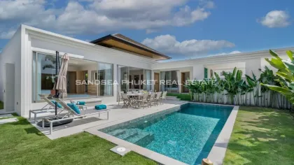 Villa Moderna de 4 Dormitorios con Piscina para Alquiler a Largo Plazo
