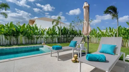 Villa Moderna de 4 Dormitorios con Piscina para Alquiler a Largo Plazo