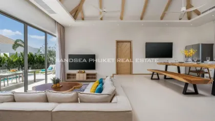 Villa Moderna de 4 Dormitorios con Piscina para Alquiler a Largo Plazo