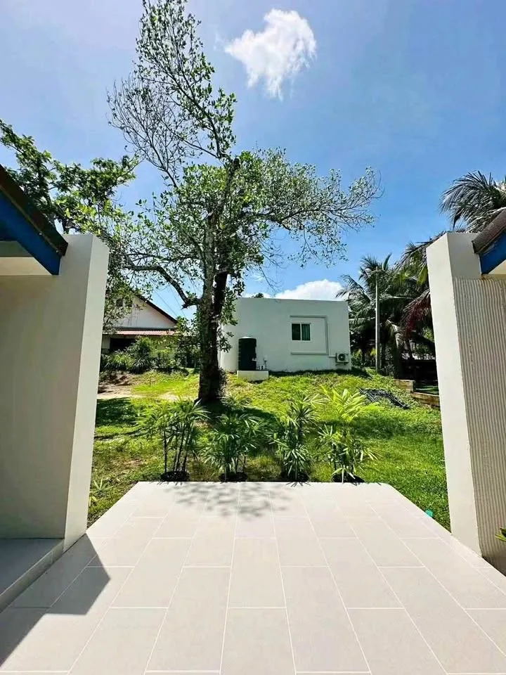 บ้าน 1 ห้องนอน พร้อมสวนให้เช่าในป่าคลอก