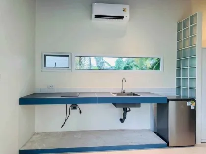 บ้าน 1 ห้องนอน พร้อมสวนให้เช่าในป่าคลอก