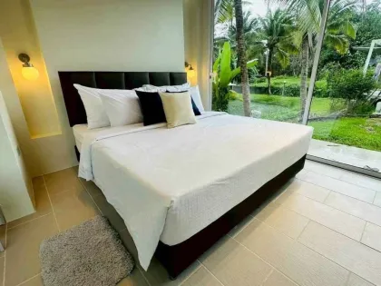 บ้าน 1 ห้องนอน พร้อมสวนให้เช่าในป่าคลอก