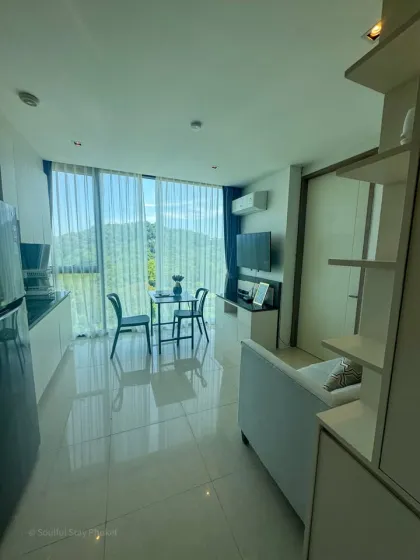 1-Bedroom Apartment with Rare Triple Views in Patong
