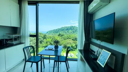 1-Bedroom Apartment with Rare Triple Views in Patong