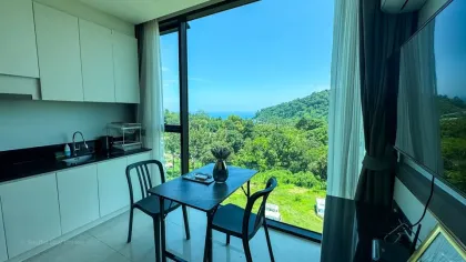 1-Bedroom Apartment with Rare Triple Views in Patong