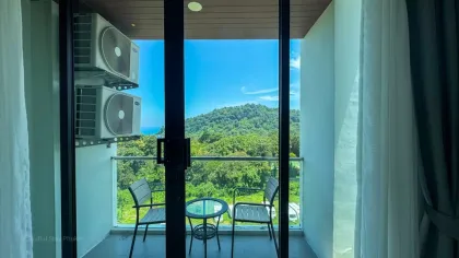 1-Bedroom Apartment with Rare Triple Views in Patong