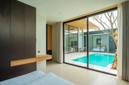 Luxuriöse 3-Schlafzimmer-Villa mit Privatpool zur Miete in Rawai