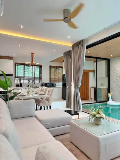 3-Bedroom 4-Bathroom Pool Villa for Rent in Rawai