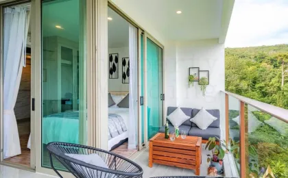 Luxuriöse 2-Zimmer-Meerblick-Wohnung zur Miete in Oceana Kamala