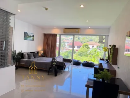 Fully Furnished Studio Condo with Mountain View at Chic Condominium