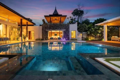 Villa de luxe 4 chambres avec piscine à louer à Botanica Bang Tao Beach