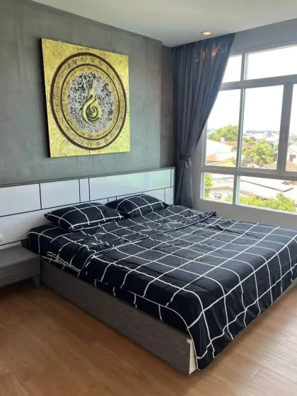 อพาร์ตเมนต์ 1 ห้องนอน 1 ห้องน้ำ ให้เช่าที่ The Bell Condominium