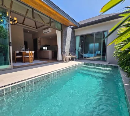 4-Bedroom, 4-Bath Villa with Pool for Rent at Villa Saiyuan Land, Kathu Phuket