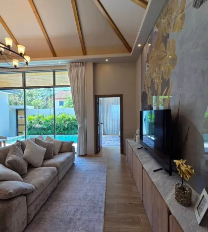 4-Bedroom, 4-Bath Villa with Pool for Rent at Villa Saiyuan Land, Kathu Phuket